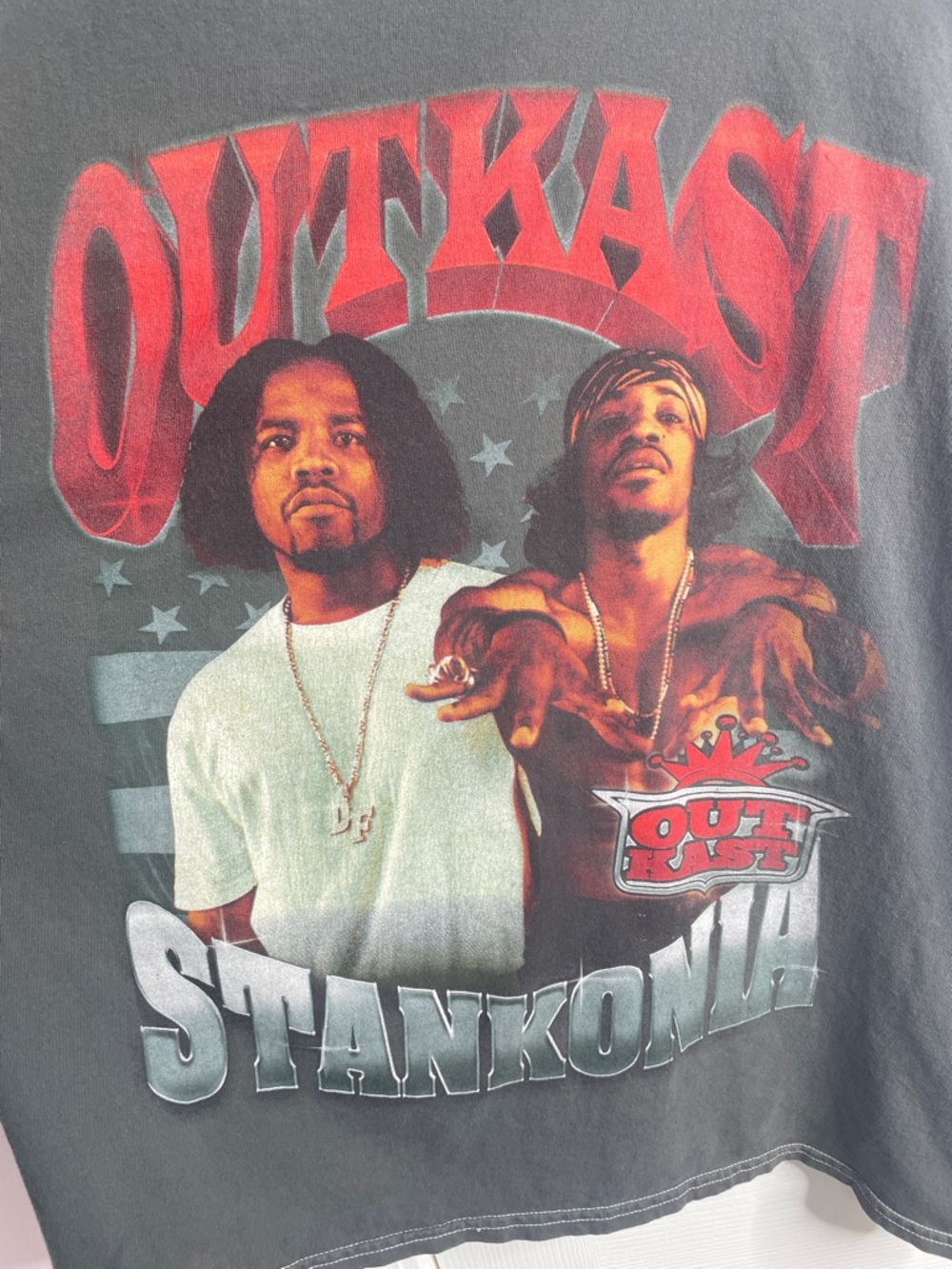 Outkast Stankonia Graphic T-Shirt Black Size XL